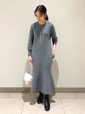 「ノーリーズ」｜とーこさん（レディース・152cm）の秋コーディネート