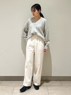 「ノーリーズ」｜とーこさん（レディース・152cm）の冬コーディネート