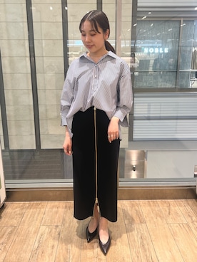 「FABIO RUSCONI（ファビオルスコーニ）のアイテム」を使った、とーこさん（レディース・152cm）の春コーディネート