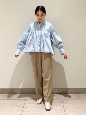 「ノーリーズ」｜とーこさん（レディース・152cm）の秋コーディネート