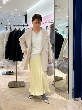「NOLLEY’S Sophi（ノーリーズソフィ）のアイテム（その他アウター）」を使った、sachirinさん（レディース・153cm）の秋コーディネート