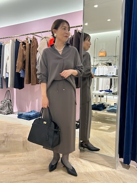 「ブラウスコーデ」｜sachirinさん（レディース・153cm）の秋コーディネート