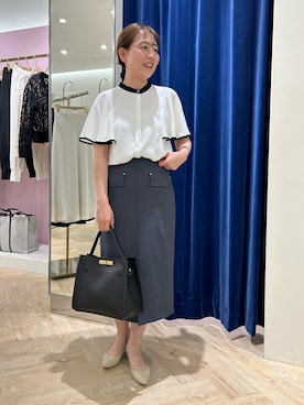 「配色」｜sachirinさん（レディース・153cm）の夏コーディネート