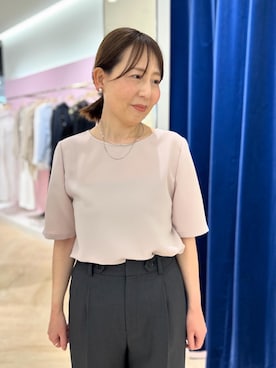 「通勤」｜sachirinさん（レディース・153cm）の春コーディネート