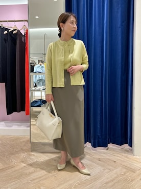 「yellow」｜sachirinさん（レディース・153cm）の夏コーディネート