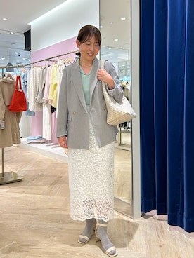 「通勤」｜sachirinさん（レディース・153cm）の春コーディネート