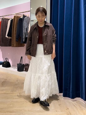 sachirinさん（レディース・153cm）の秋コーディネート