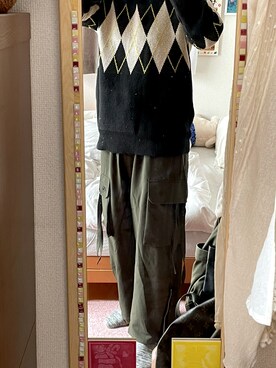 「NOWLE（ノウル）のアイテム」を使った、Rukiさん（メンズ・173cm）の冬コーディネート