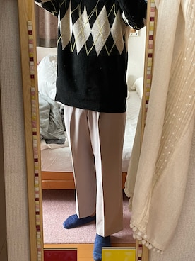 「NOWLE（ノウル）のアイテム」を使った、Rukiさん（メンズ・173cm）の冬コーディネート