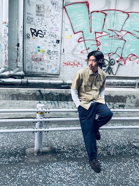 REIJIさん（メンズ・175cm）の春コーディネート