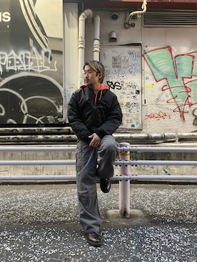 REIJIさん（メンズ・175cm）の冬コーディネート