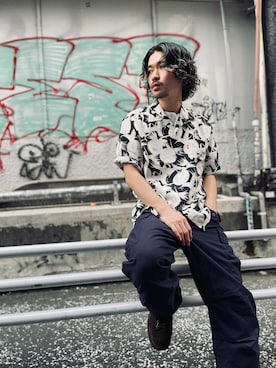「アメカジスタイル」｜REIJIさん（メンズ・175cm）の春コーディネート