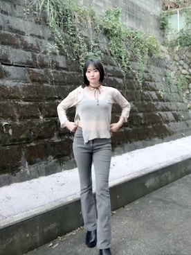 「WEGO（ウィゴー）のアイテム」を使った、ryoma10101230さん（骨格ウェーブ・レディース・166cm）の秋コーディネート