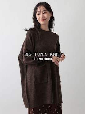 「FOUND GOOD（ファウンドグッド）のアイテム」を使った、FOUND GOODさん（レディース・168cm）の冬コーディネート