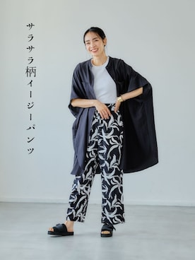 「FOUND GOOD（ファウンドグッド）のアイテム（パンツ）」を使った、FOUND GOODさん（レディース・168cm）の冬コーディネート