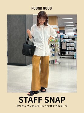 FOUND GOODさん（レディース・164cm）の春コーディネート