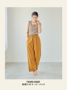 FOUND GOODさん（レディース・165cm）の夏コーディネート