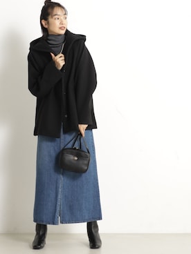 FOUND GOODさん（レディース・165cm）の冬コーディネート