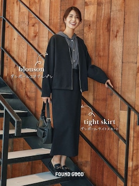 FOUND GOODさん（レディース・167cm）の秋コーディネート