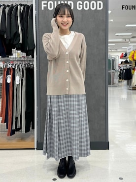 FOUND GOODさん(レディース・164cm)の秋コーディネート