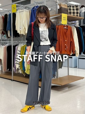 FOUND GOODさん（レディース・167cm）の秋コーディネート