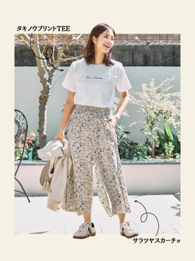 FOUND GOODさん（レディース・167cm）の夏コーディネート