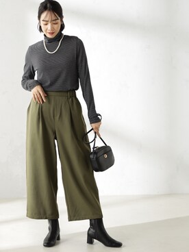 FOUND GOODさん（レディース・165cm）の冬コーディネート