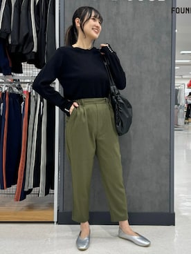 「FOUND GOOD（ファウンドグッド）のアイテム（バッグ）」を使った、FOUND GOODさん（レディース・159cm）の秋コーディネート