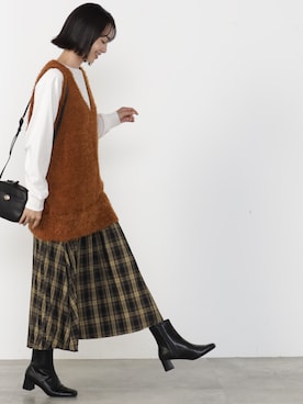 FOUND GOODさん（レディース・165cm）の秋コーディネート