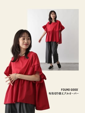 FOUND GOODさん（レディース・168cm）の夏コーディネート