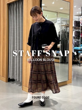 FOUND GOODさん（レディース・164cm）の秋コーディネート