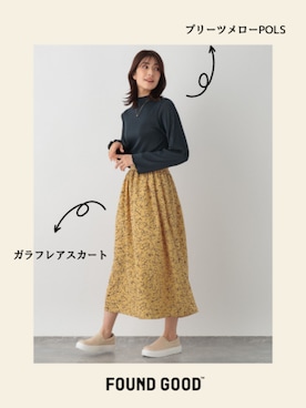 FOUND GOODさん（レディース・164cm）の春コーディネート