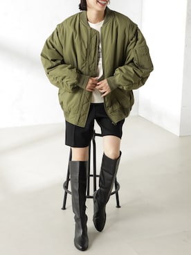 FOUND GOODさん（レディース・165cm）の冬コーディネート