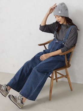 FOUND GOODさん（レディース・166cm）の秋コーディネート