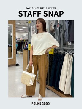 FOUND GOODさん（レディース・164cm）の夏コーディネート