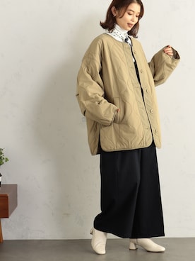 FOUND GOODさん（レディース・161cm）の冬コーディネート