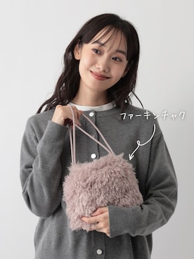 「アイテム（エコバッグ/サブバッグ）」を使った、FOUND GOODさん（レディース・167cm）の秋コーディネート