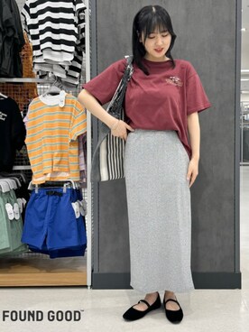 FOUND GOODさん（レディース・159cm）の秋コーディネート