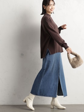 FOUND GOODさん（レディース・165cm）の冬コーディネート