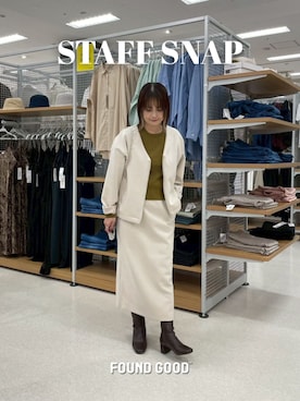 FOUND GOODさん（レディース・154cm）の秋コーディネート