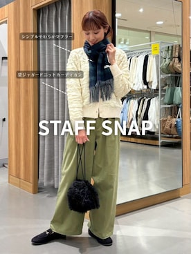 「FOUND GOOD（ファウンドグッド）のアイテム」を使った、FOUND GOODさん（レディース・164cm）の冬コーディネート