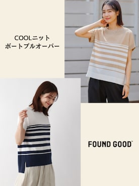 FOUND GOODさん（レディース・165cm）の夏コーディネート