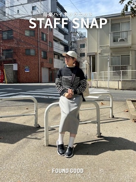 FOUND GOODさん（レディース・160cm）の秋コーディネート