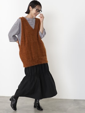 FOUND GOODさん（レディース・165cm）の秋コーディネート