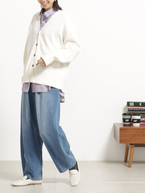 FOUND GOODFOUND GOODさんのデニムパンツを使ったコーディネート 