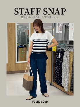 FOUND GOODさん（レディース・164cm）の夏コーディネート