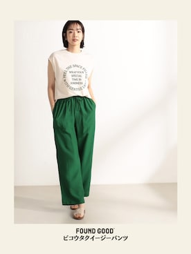 FOUND GOODさん（レディース・165cm）の夏コーディネート