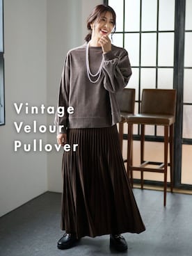 「FOUND GOOD（ファウンドグッド）のアイテム」を使った、FOUND GOODさん（レディース・168cm）の冬コーディネート