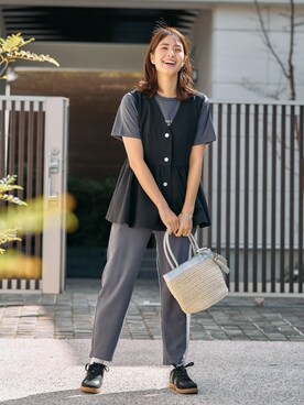 FOUND GOODさん（レディース・167cm）の夏コーディネート