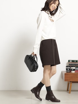 「FOUND GOOD（ファウンドグッド）のアイテム（バッグ）」を使った、FOUND GOODさん（レディース・165cm）の秋コーディネート